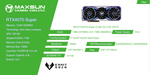 Видеокарта Maxsun MS-RTX4070 (Super iCraft OC12G S0)