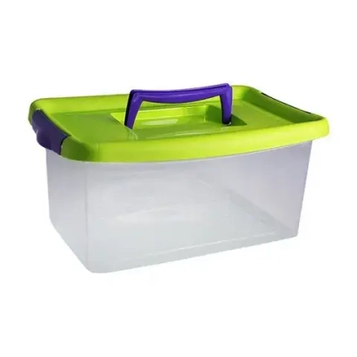 Контейнер для хранения 4л Салатовый 0,131,29х0,19м (комплект 18 шт)