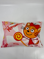 Наволочка 40х60 Бязь Хлопок Коты