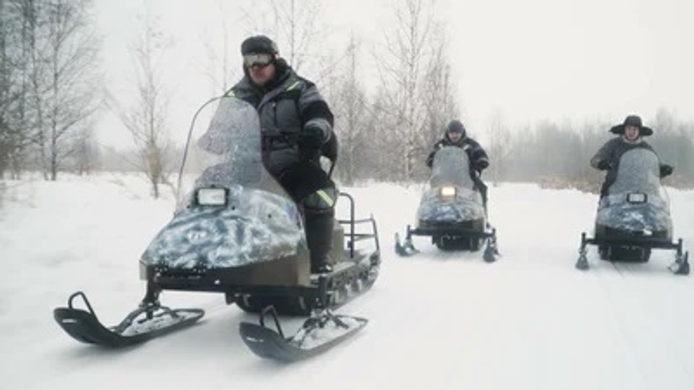 Снегоход БУРЛАК Егерь Центро Экспедитор