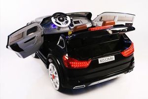 Детский электромобиль River Toys BMW X7 M333MM черный