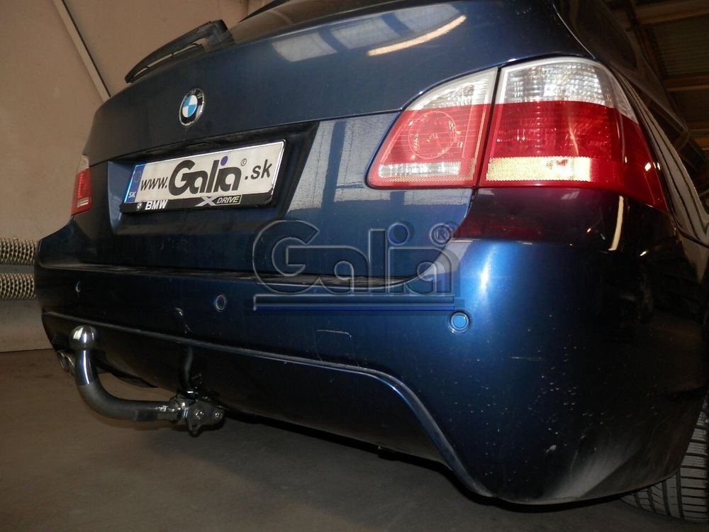 Фаркоп оцинкованный Galia B022C для BMW 5-Series E60 седан / E61 универсал 2003-2010(паспорт и сертификат в комплекте)(без электрики)