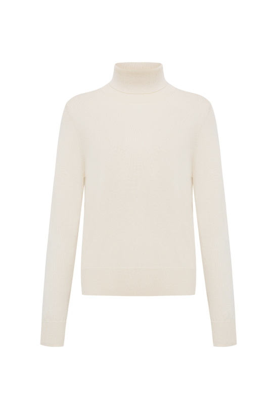 Водолазка из шелка и кашемира