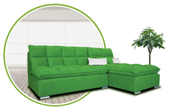 Диван с оттоманкой РЕЛАКС