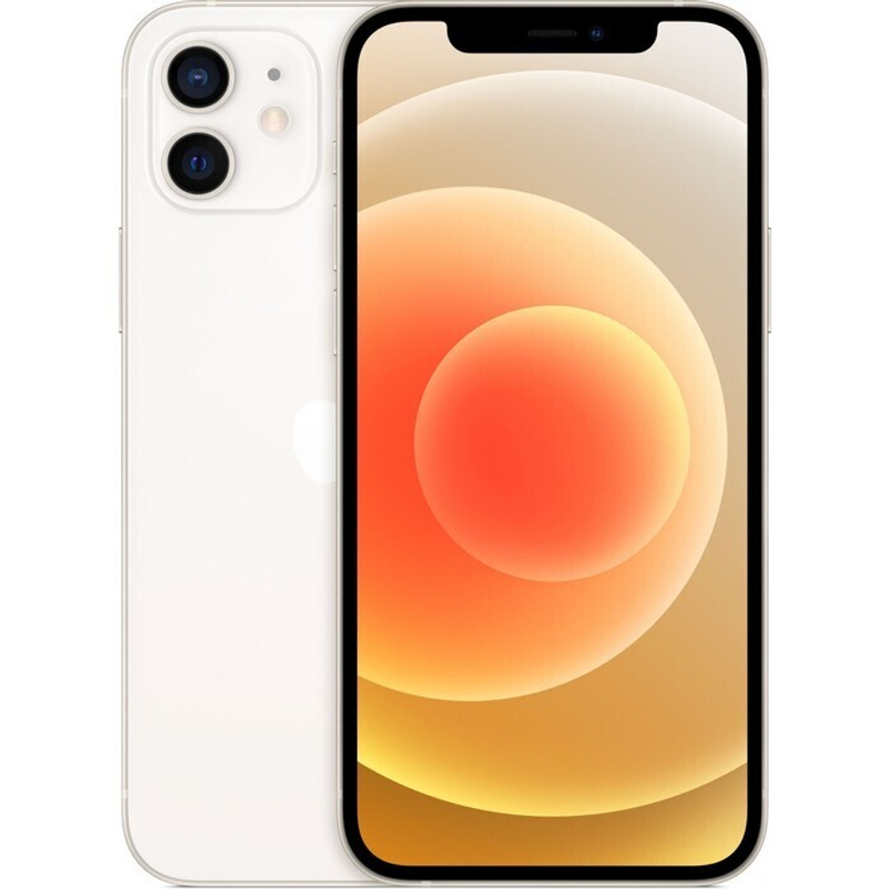 Смартфон Apple A2403 iPhone 12 128Gb 4Gb белый моноблок 3G 4G 1Sim 6.1" 1170x2532 iOS 15 12Mpix 802.