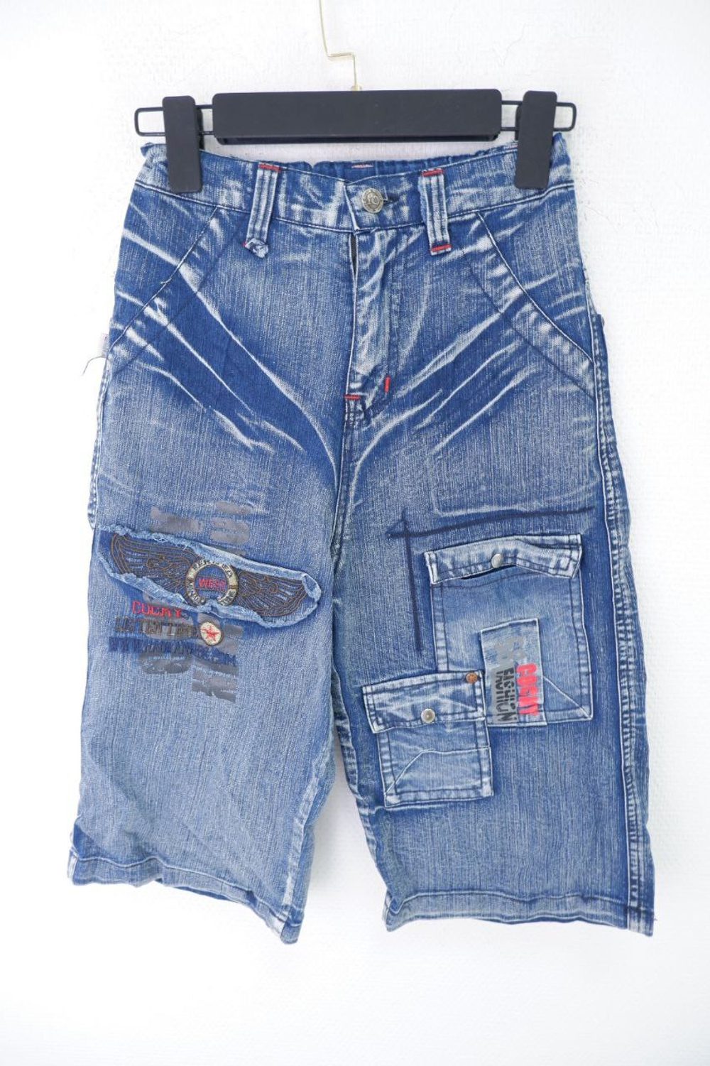 Бриджи джинсовые на 6-7 лет