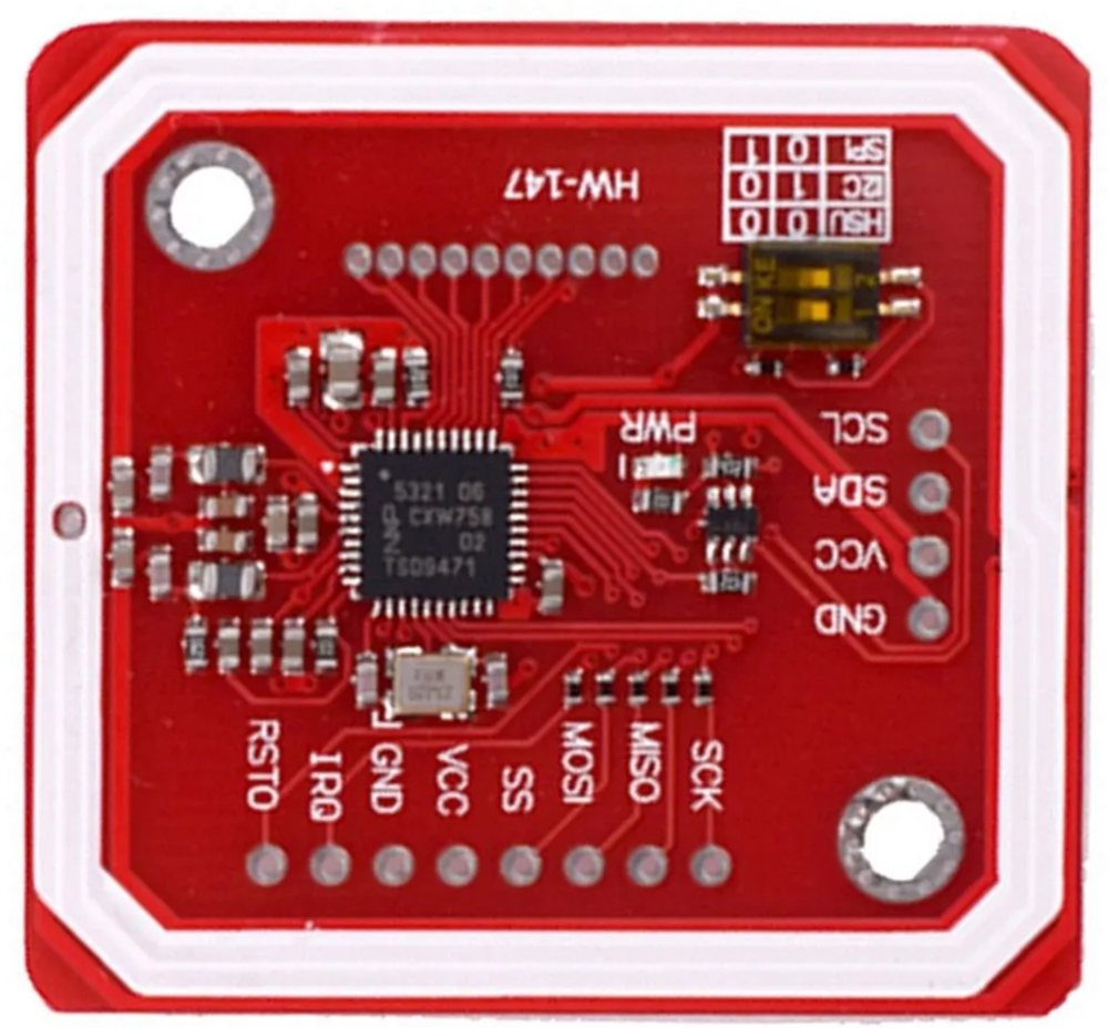 Модуль PN532 NFC RFID V3 — считыватель и записывающее устройство