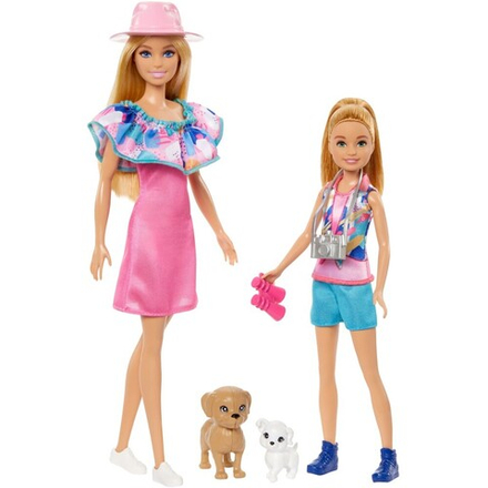 Barbie - Куклы Барби и Стейси 2 шт + аксессуары HRM09 / артикул   HRM09  / GTIN 194735180349