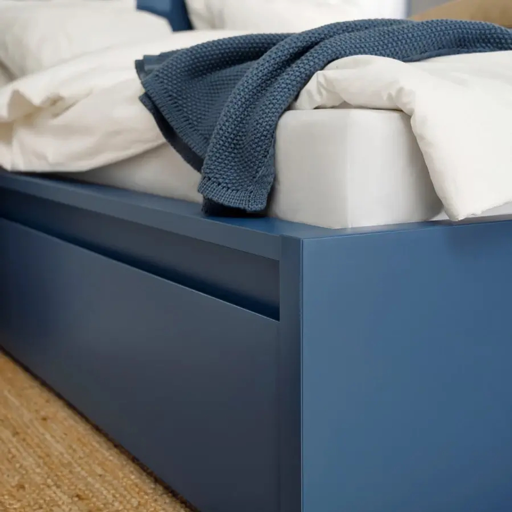 Контейнер для постельного белья - IKEA MALM/МАЛЬМ ИКЕА, синий