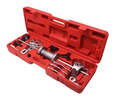 Молоток обратный для съема подшипников в наборе со сменными лапами (17пр.) в кейсе. Partner PA-664