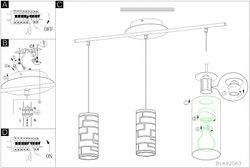 Подвесной светильник Eglo Bayman 92563