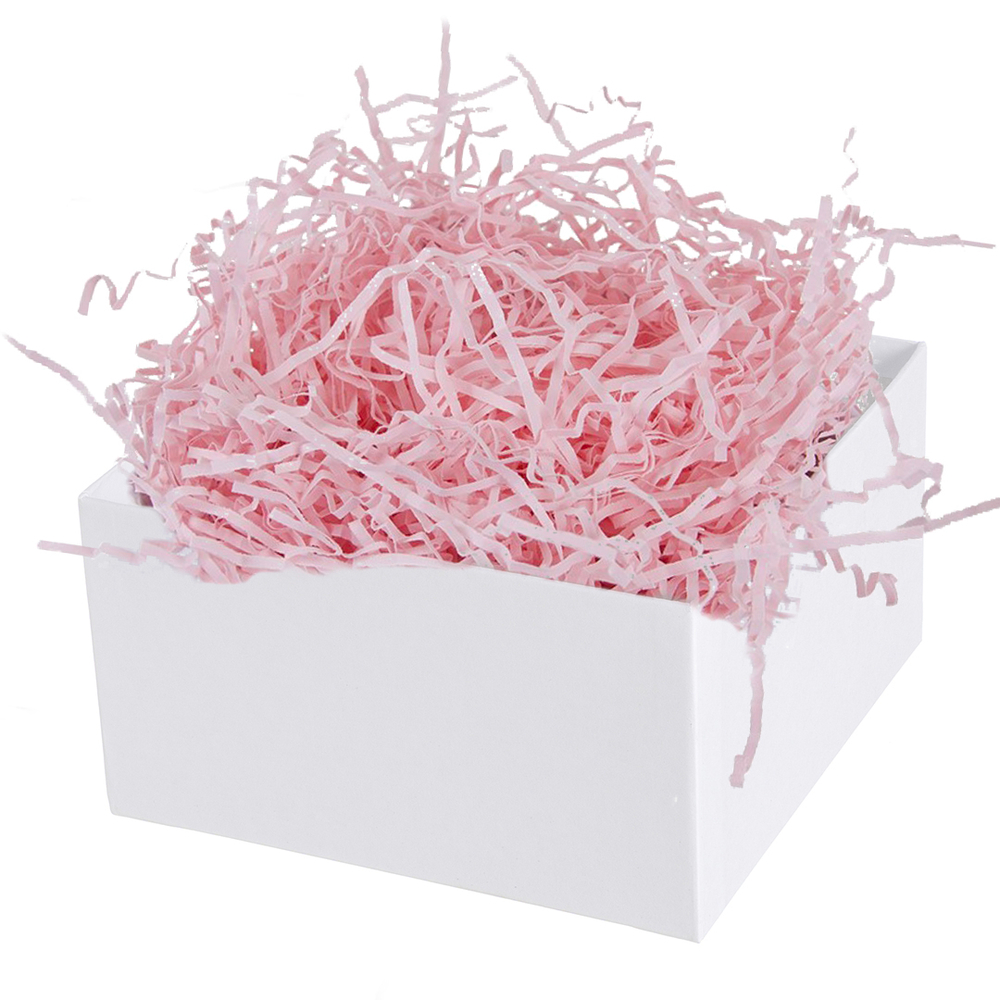 Наполнитель для коробок в нежно-розовом цвете, бумага, 50 г