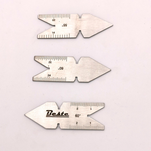 Набор токарных резьбовых шаблонов "рыбка"