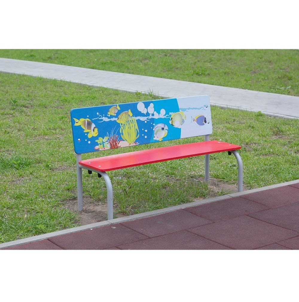 Скамья детская с рисунком «Море» Romana 302.09.00-04
