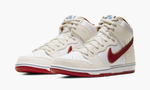 Nike Dunk SB High "Team Crimson"