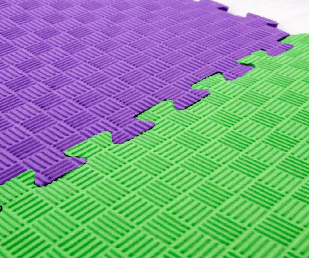 Покрытие для детских игровых зон (1 плита 100x100x1,2 см, 1кв.м./уп) с кромками