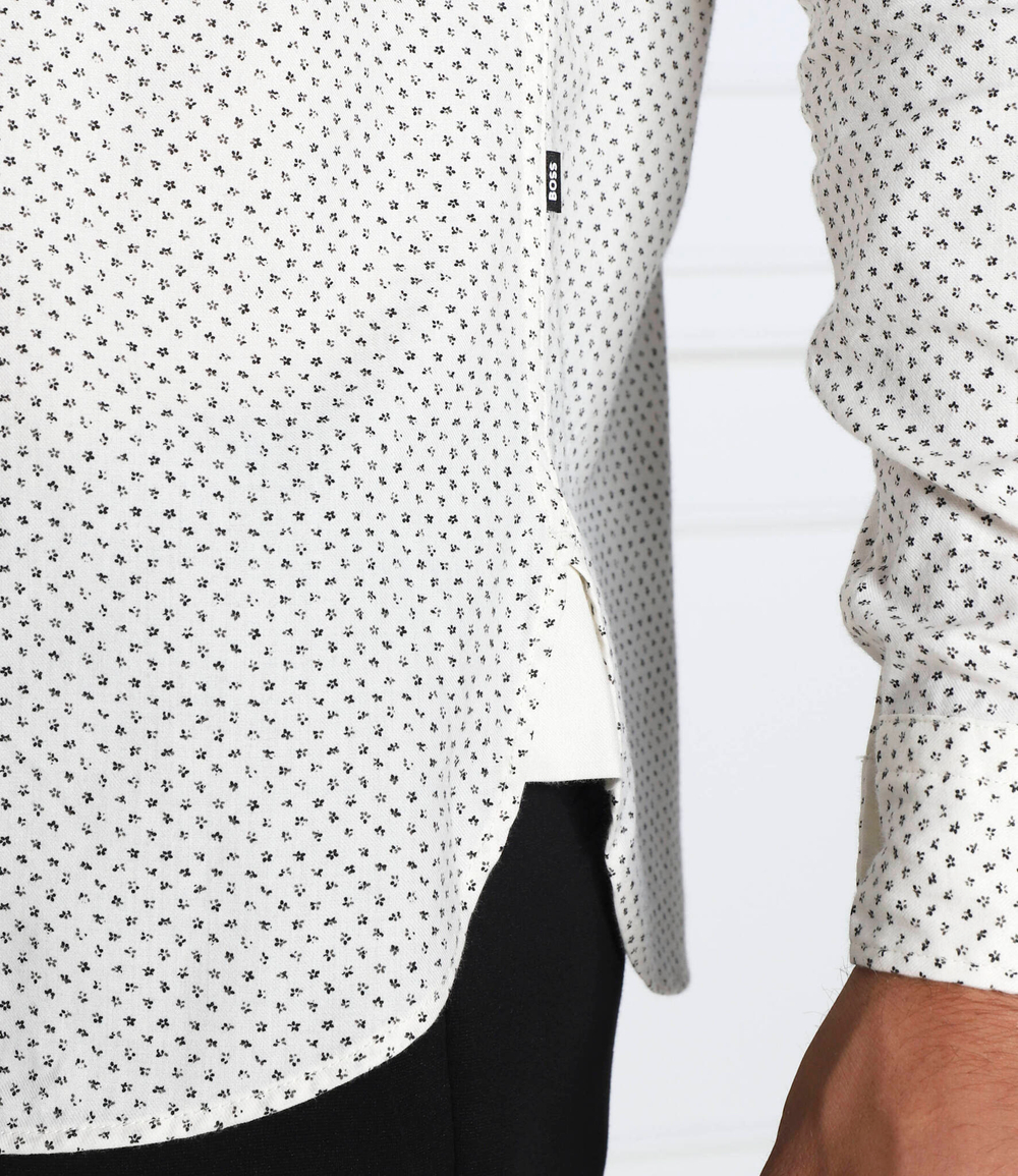 рубашка liam_53f BOSS BLACK - белый(50477829)