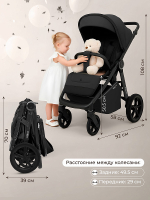 Прогулочная коляска SBL Unica Black