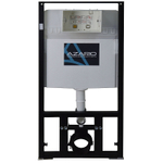 Сет AZARIO инсталляция + Унитаз подвесной PROJECT в комплекте с быстросъемным сиденьем микролифт (AZ-8010-1000+PR1100N)