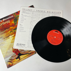 Винтажная виниловая пластинка LP Yngwie J. Malmsteen Ингви Мальмстин Trilogy (Japan 1986) (No Obi)