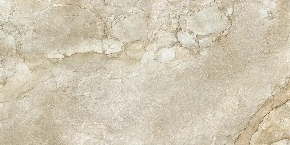Керамогранит Alma Ceramica GFA114VLC04L Vulcano 114x57 бежевый лаппатированный под камень