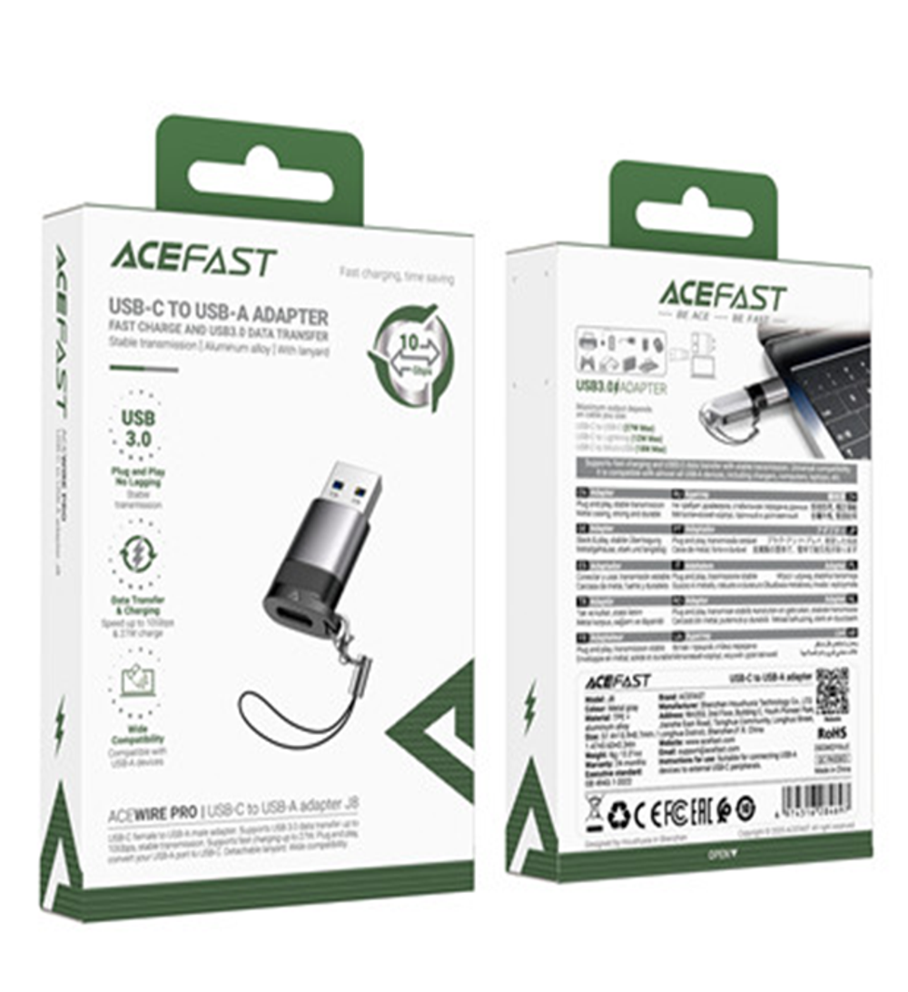 J8 USB-C to USB-A adapter