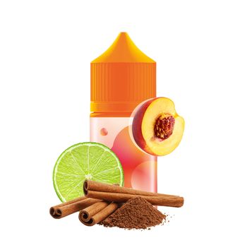 Жидкость INFLAVE Bubble Salt 2% 30 ml - Пикантный персик Лайм