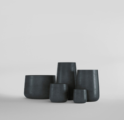 Кашпо, коллекция КОНКРИТ, форма КОНЕ