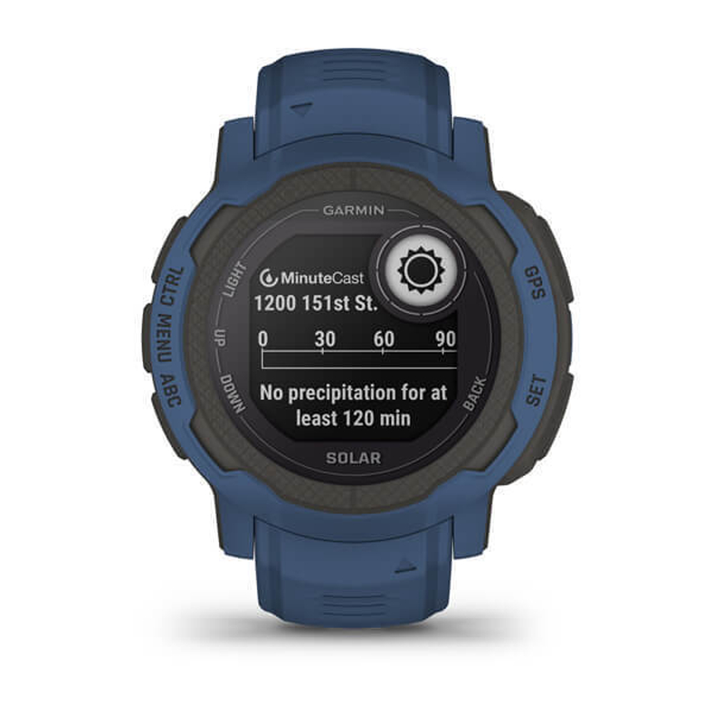 Умные часы Garmin Instinct 2 Solar синий