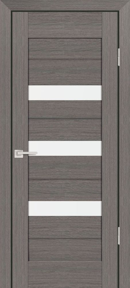 Дверь PS-09 / Цвет Грей Мелинга / белый сатинат / Двери PROFILO PORTE