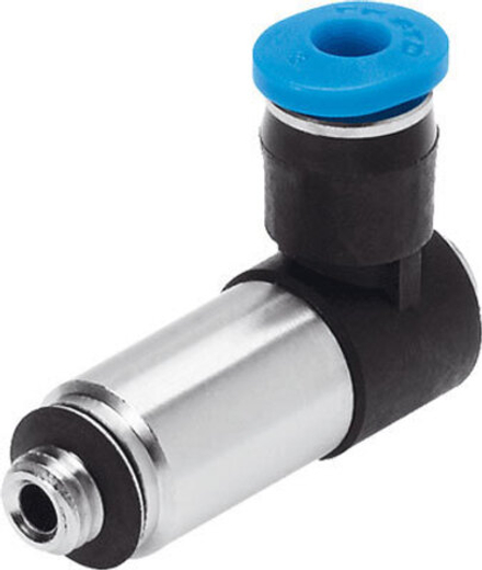 QSMLLV-M5-3-I Угловой фитинг с цанговым зажимом, удлиненный