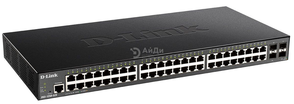 Коммутатор D-Link DGS-1250-52X/A1A