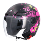 Шлем AXOR KIOTO FLOWER, цвет черный (M)