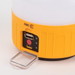 Фонарь кемпинговый светодиодный ЭРА KA-601 Пегас аккумуляторный, на солнечной батарее + дистанционный пульт | Кемпинговые фонари