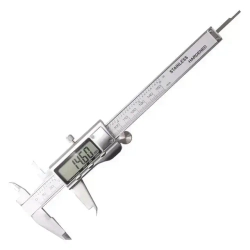 Штангенциркуль металлический в футляре электронный 150 мм с глубиномером