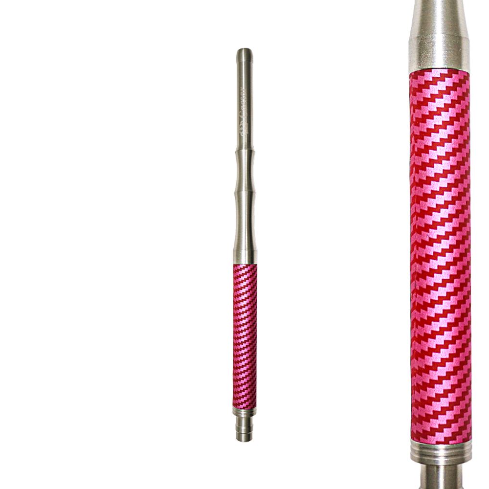 Caesar aluminium carbon mouthpiece - 29 cm - Red
