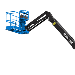 Подъемник самоходный дизельный коленчатый SKYER DKP1725