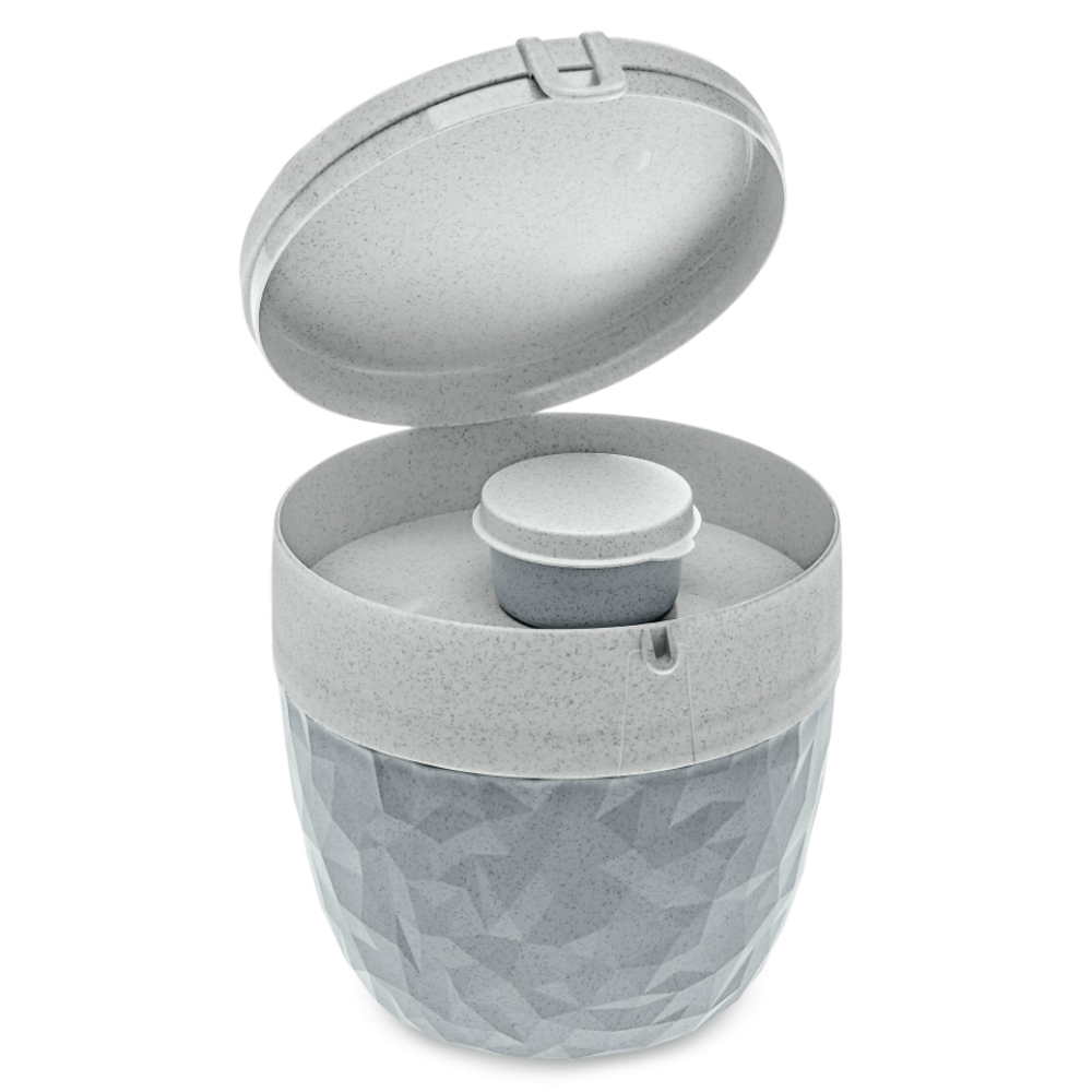 Ланч-бокс Club Bento Organic серый Koziol