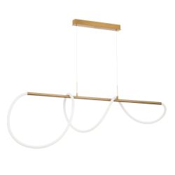 Citilux PYTHON CL220123 Подвесной светильник с пультом Бронза