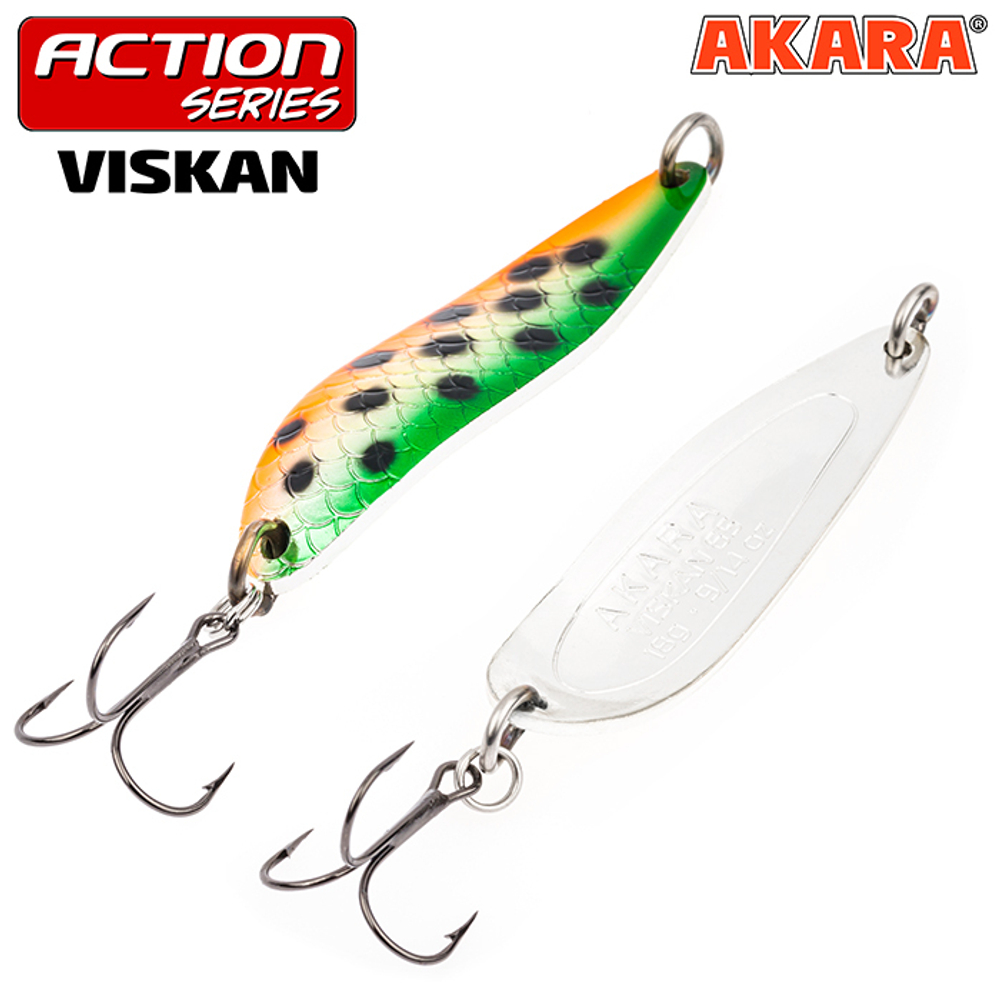 Блесна колебалка Akara Action Series Viskan 65 12 гр. 3/7 oz. AB95