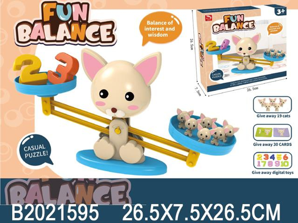 Развивающая игрушка Баланс, коробка HY615