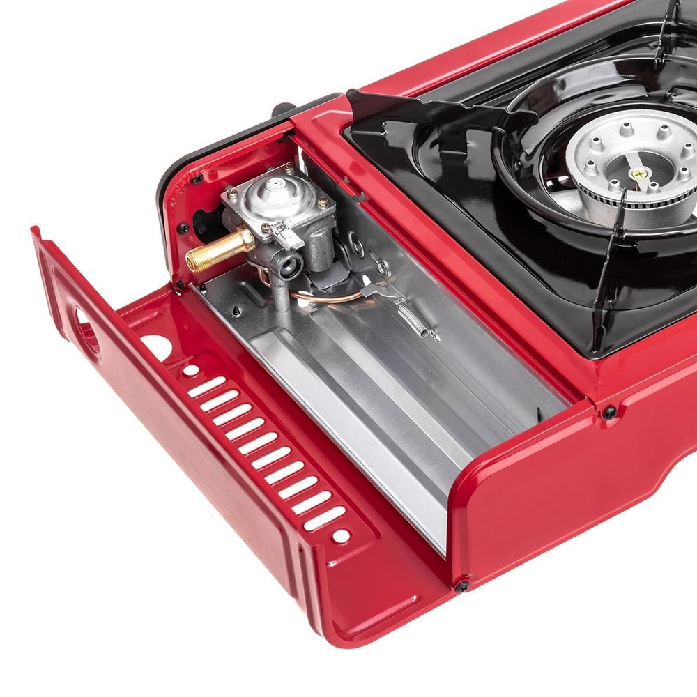 Плита туристическая в кейсе с переходником HS-BDZ-168C