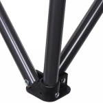 Кресло складное с подлокотниками до 120кг Турист 62*63*95см серо-зеленое