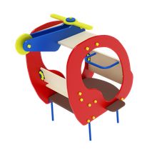 Игровое уличное оборудование Вертолетик мини ИФ 103