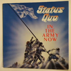 Винтажная виниловая пластинка LP Status Quo In The Army Now (Holland 1986)