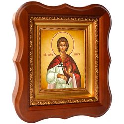 Лавр Илирийский святой мученик. Икона на холсте.
