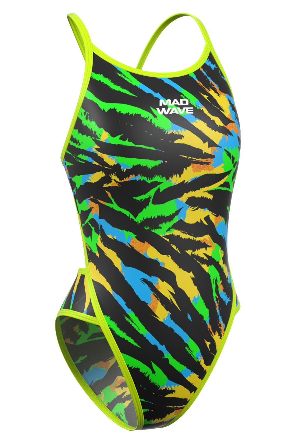 КУПАЛЬНИК СЛИТНЫЙ СПОРТИВНЫЙ MADWAVE DARIA A2 PBT АНТИХЛОР