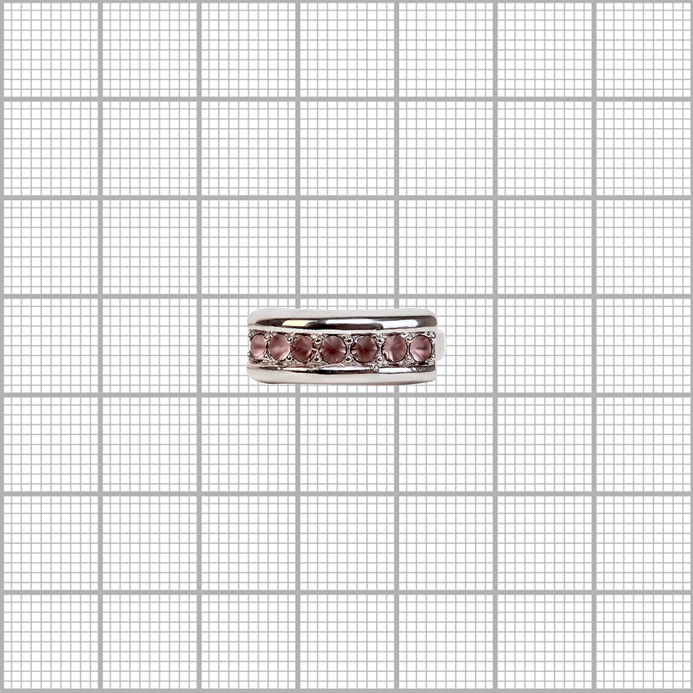 "Логес" кольцо в серебряном покрытии из коллекции "Франциска" от Jenavi