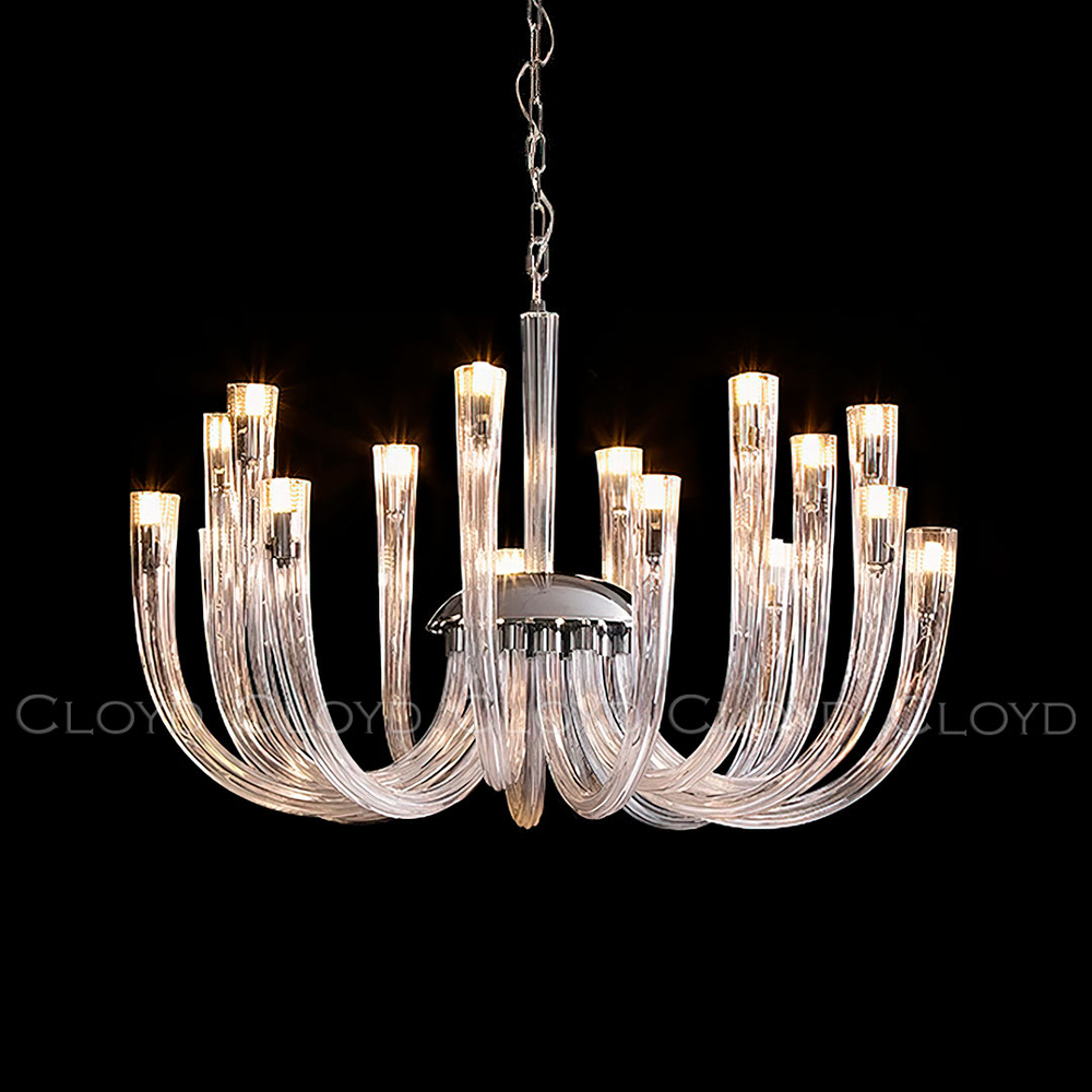 Люстра Cloyd AEDA C16 / Ø70 см - хром (арт.11637)