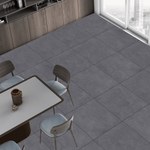 NT CERAMIC. Керамогранит Zett Black NTT996020M 600*600мм матовая